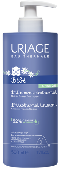 URIAGE BÉBÉ 1er LINIMENT OLÉOTHERMAL 500ML