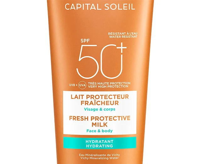 VICHY CAPITAL SOLEIL LAIT PROTECTEUR HYDRATANT INVISIBLE SPF 50+  300 ML