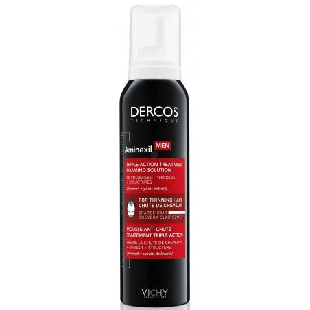 VICHY DERCOS HOMME AMINEXIL MOUSSE ANTI CHUTE 150ML