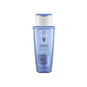 VICHY DERCOS MINERAL DOUX SHAMPOING FORTIFIANT TOUS TYPES DE CHEVEUX USAGE FRÉQUENT 200 ML
