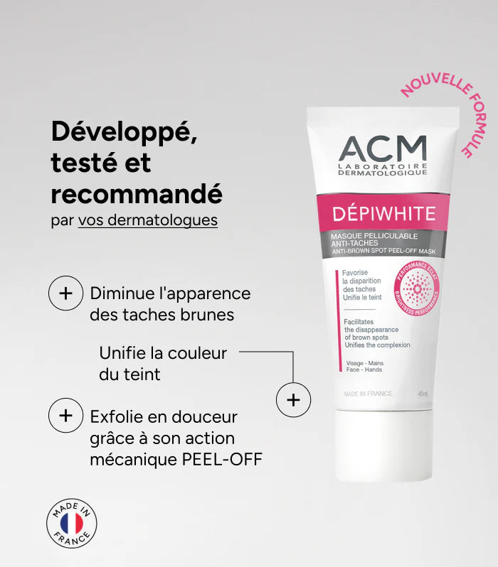 ACM DÉPIWHITE MASQUE PELLICULABLE ANTI-TACHES 40ML