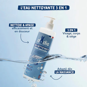 DODIE EAU NETTOYANTE 3EN1 POMPE 500ML