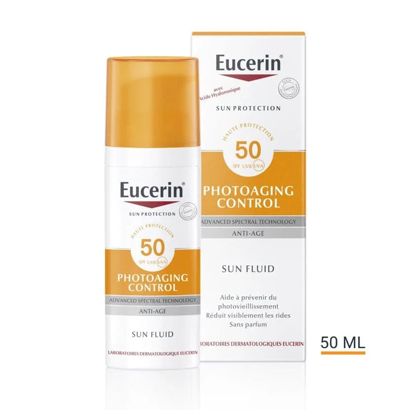 EUCERIN ECRAN SUN PROTECTION ANTI AGE PHOTOAGING CONTROL FLUID SPF 50+  50ML