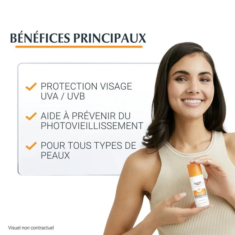 EUCERIN ECRAN SUN PROTECTION ANTI AGE PHOTOAGING CONTROL FLUID SPF 50+  50ML