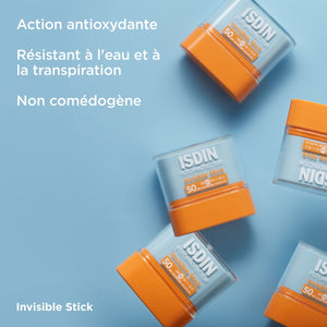 ISDIN Fotoprotector Invisible Stick SPF50 10g = Coque stick invisible OFFERTE