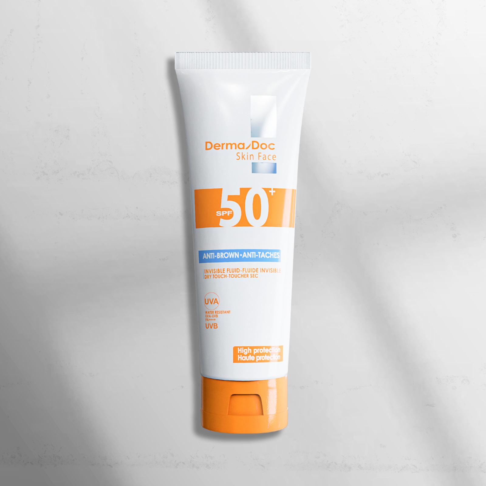DERMADOC PACK ECRAN SOLAIRE INVISIBLE SPF50+ 50ML+ GEL NETTOYANT ECLAIRCISSANT 200ML+ CREME DEPIGMENTANTE INTENSIVE SPF15+ 40ML