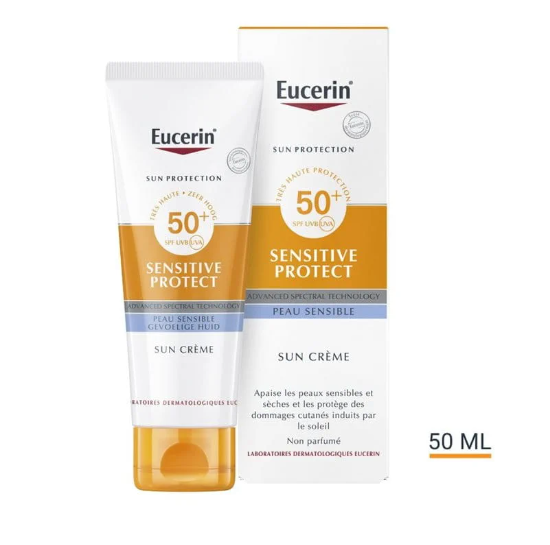 PACK EUCERIN ANTI-ACNÉ (DERMOPURE SÉRUM TRIPLE ACTION 40ML + SENSITIVE PROTECT SUN CRÈME 50ML SPF50+)