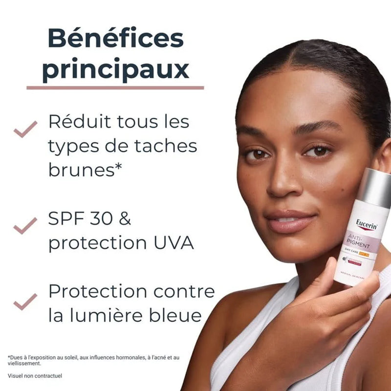 EUCERIN ANTI PIGMENT SOIN JOUR SPF30  50ML