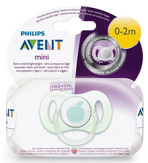 AVENT 1 SUCETTES NOUVEAU-NÉ 0-2M 151/00