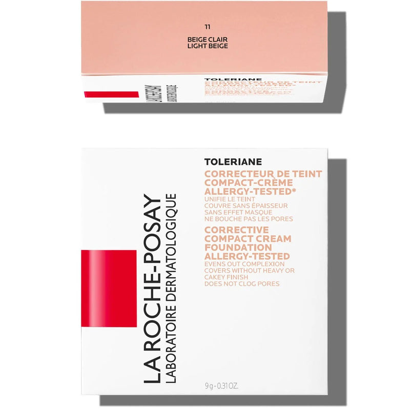 La Roche Posay Toleriane Fond de Teint Compact Correcteur N°11 Beige Clair Spf35  9g