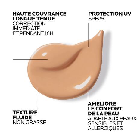 La Roche Posay Toleriane Fond de Teint Fluide Correcteur N°10 Ivoire (30ml)