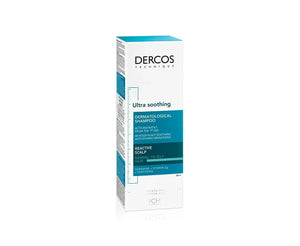 Vichy Dercos Shampoing Dermatologique Ultra Apaisant Cheveux Normaux à Gras 200 ml