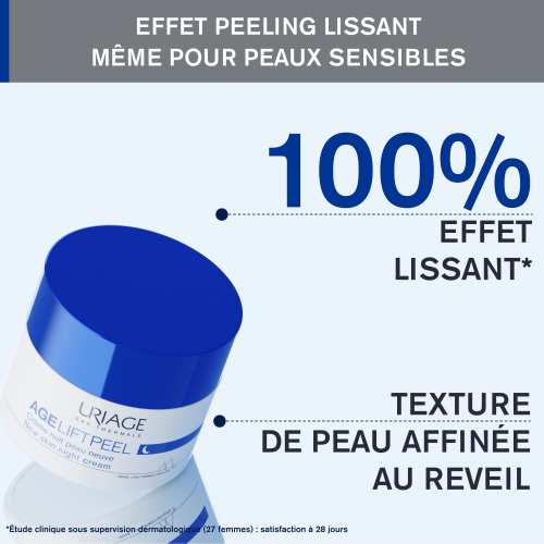 URIAGE AGE LIFT PEEL CRÈME NUIT PEAU NEUVE 50ML