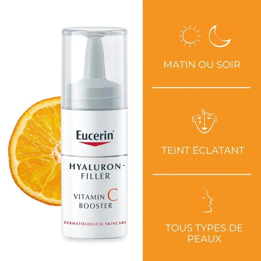 EUCERIN HYALURON-FILLER + 3x EFFECT Sérum Vitamine C Booster 8ML