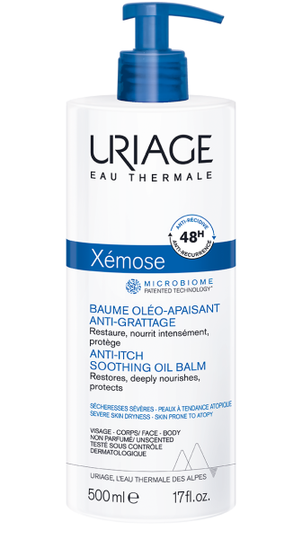 URIAGE XÉMOSE BAUME OLÉO-APAISANT ANTI-GRATTAGE 500ML