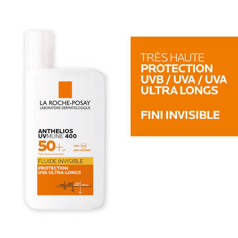LA ROCHE POSAY Anthelios UVMUNE 400 Crème Solaire fluide invisible SPF50+ (50ML)