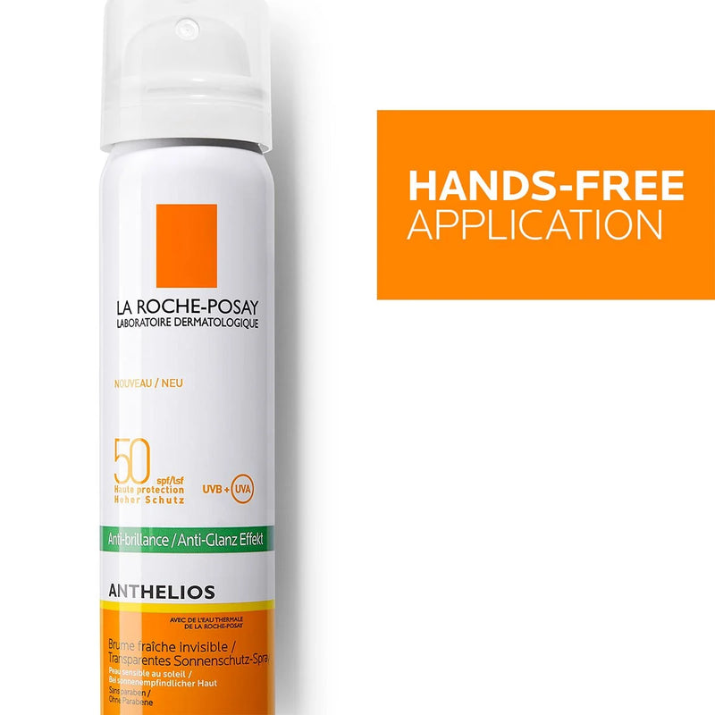 LA ROCHE POSAY ANTHELIOS BRUME VISAGE INVISIBLE SPF50 + SPRAY 75 ML