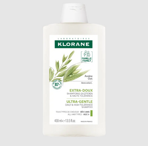 KLORANE SHAMPOING AU LAIT D'AVOINE 400ML