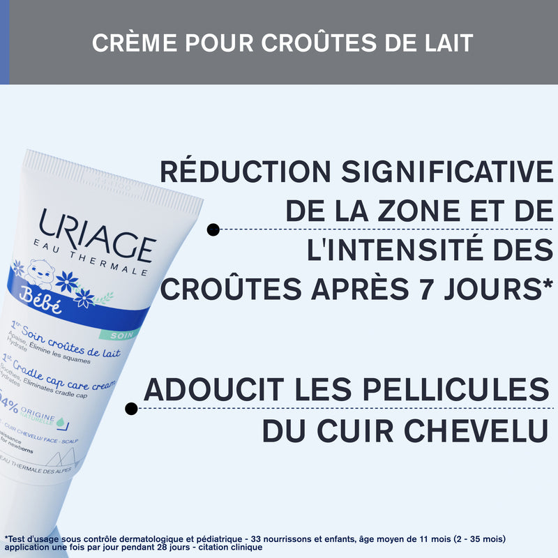 URIAGE BÉBÉ 1ER SOIN CROUTE DE LAIT 40ML