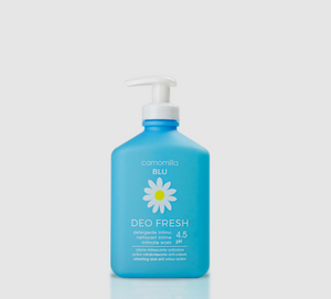 TROUSSE CAMOMILLA BLU DEO FRESH PH 4.5 NETTOYANT INTIME 300 ML + NETTOYANT INTIME ENERGY MAN HOMME PH 5.5 + SERVIETTE TROUSSE