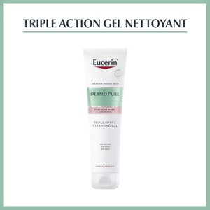 EUCERIN DERMOPURE GEL NETTOYANT TRIPLE ACTION 150ML