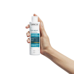 Vichy Dercos Shampoing Dermatologique Ultra Apaisant Cheveux Sec ou Colorés 200 ml