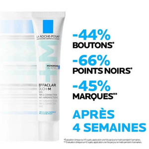 PACK LA ROCHE-POSAY EFFACLAR DUO+ M 40ML + EFFACLAR GEL MOUSSANT 50ML OFFERT