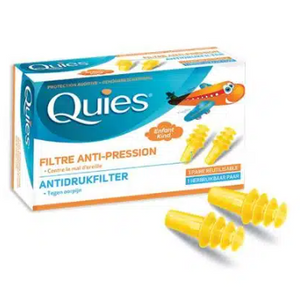 QUIES PROTECTION AURICULAIRE ANTI-PRESSION POUR ENFANTS 1 PAIRE