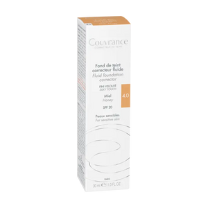 AVÈNE COUVRANCE FOND DE TEINT CORRECTEUR FLUIDE MIEL 4.0 30ML