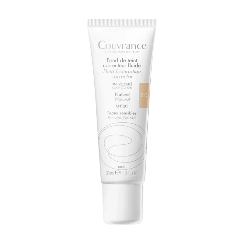 AVÈNE COUVRANCE FOND DE TEINT CORRECTEUR FLUIDE NATUREL 2.0 30ML