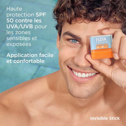 ISDIN Fotoprotector Invisible Stick SPF50 10g = Coque stick invisible OFFERTE