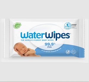 WATERWIPES LINGETTES BÉBÉS 60 UNITÉS