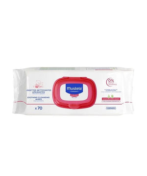 MUSTELA LINGETTES NETTOYANTES APAISANTES SANS PARFUM  70 Unités