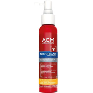 ACM NOVOPHANE REACTIONAL LOTION ANTI-CHUTE 100ML + NOVOPHANE SHAMPOOING ÉNERGISANT 100ML