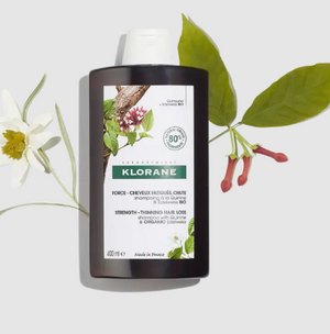 KLORANE SHAMPOING À LA QUININE & EDELWEISS BIO 400ML