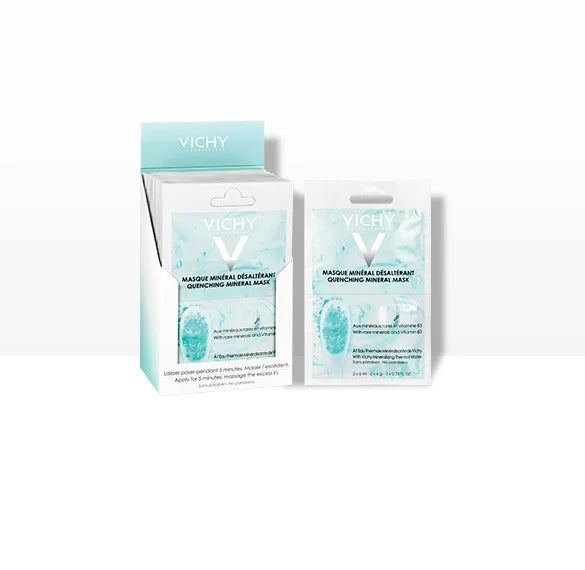 VICHY MASQUE MINERAL DESALTERANT HYDRATANT  2X6ML