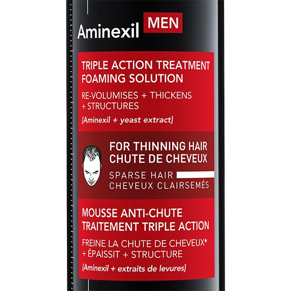 VICHY DERCOS HOMME AMINEXIL MOUSSE ANTI CHUTE 150ML