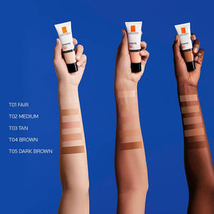 La Roche-Posay Anthelios Mineral One Crème de Jour Teinte 04 BROWN Spf50+ (30ml)