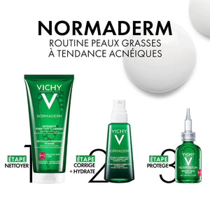 VICHY NORMADERM Phytosolution GEL PURIFIANT INTENSE PEAU GRASSE ET ACNEIQUE 200 ML