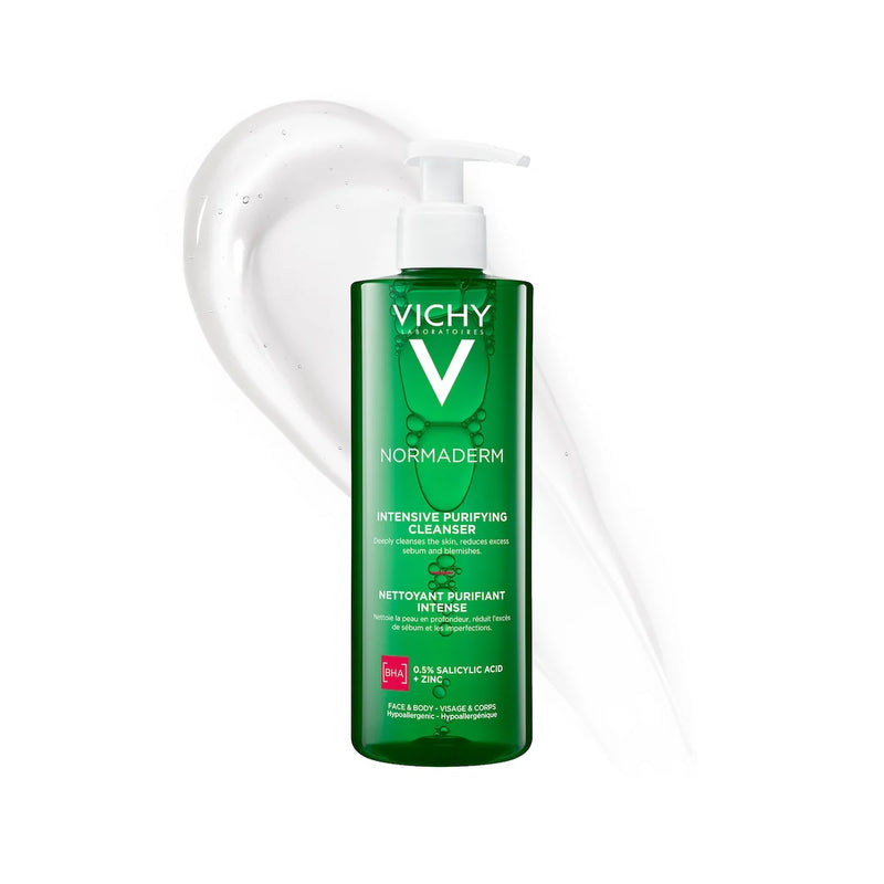 VICHY NORMADERM Phytosolution GEL PURIFIANT INTENSE PEAU GRASSE ET ACNEIQUE 400 ML