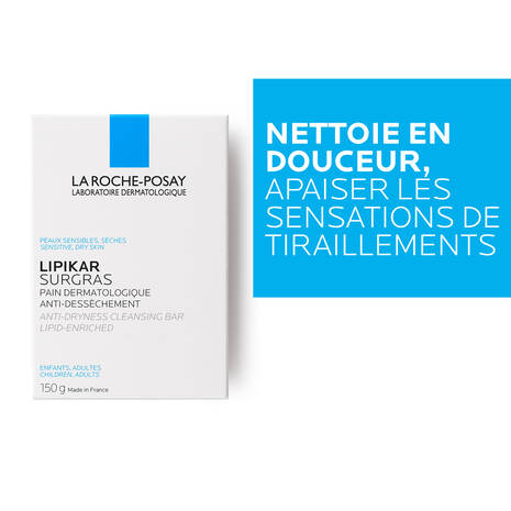 La Roche-Posay Lipikar Surgras Pain Dermatologique Nettoyant 150g