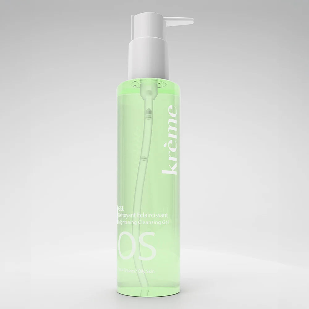 KRÈME GEL NETTOYANT ÉCLAIRCISSANT PEAU GRASSE 200 ML
