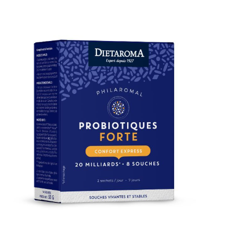 DIETAROMA PHILAROMAL PROBIOTIQUES FORTE CONFORT EXPRESS 14 SACHETS