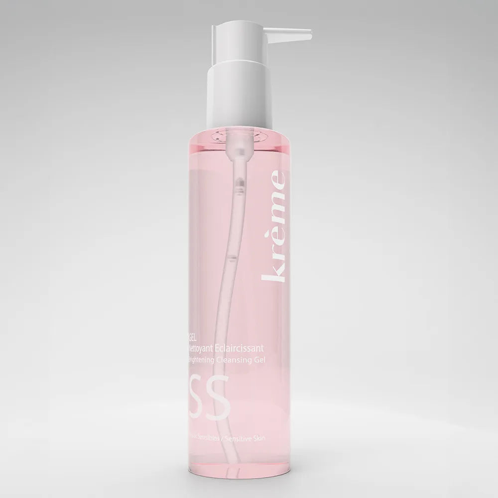 KRÈME GEL NETTOYANT ÉCLAIRCISSANT PEAU SENSIBLE 200 ML
