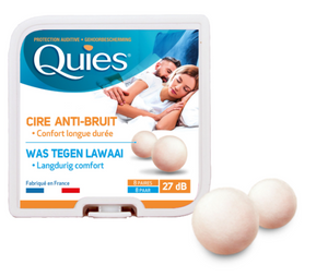 QUIES PROTECTION AUDITIVE EN CIRE 8 PAIRES