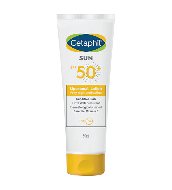 CETAPHIL SUN LIPOSOMAL LOTION 100 ML SPF 50+ PEAUX SENSIBLES + PROTECTIVE BAUME A LEVRES 8ML OFFERT